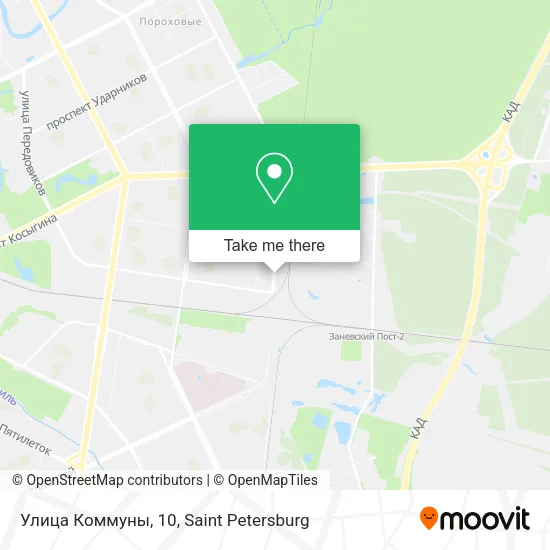 Улица Коммуны, 10 map