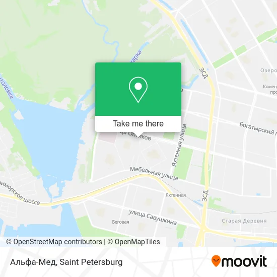 Альфа-Мед map