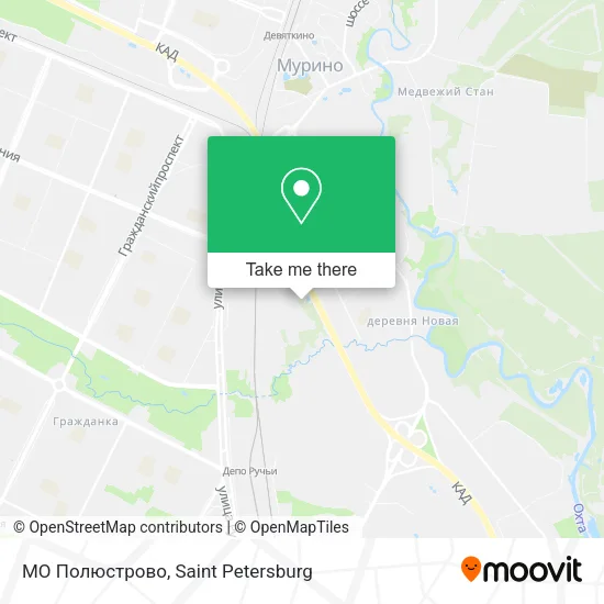 МО Полюстрово map