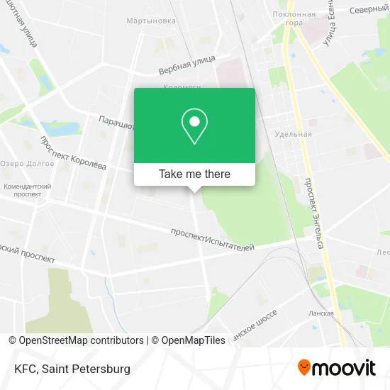 KFC map