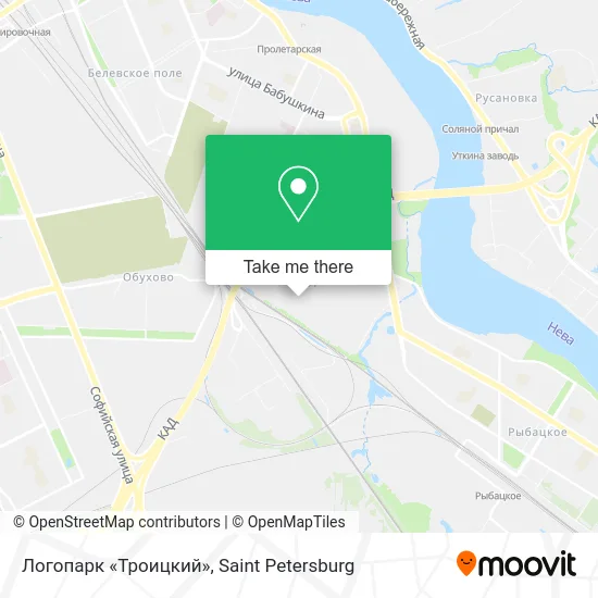 Логопарк «Троицкий» map