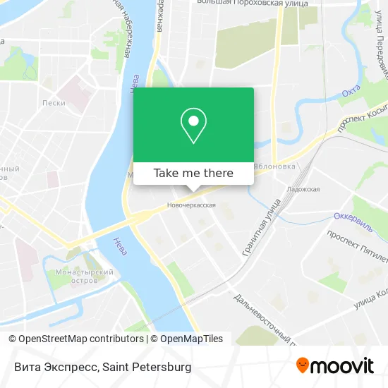 Вита Экспресс map