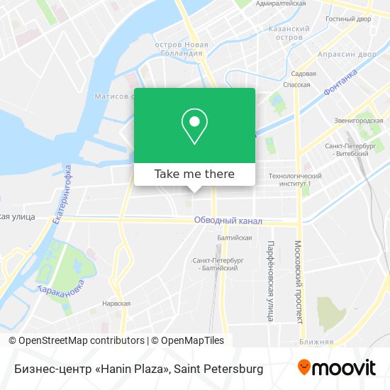 Бизнес-центр «Hanin Plaza» map