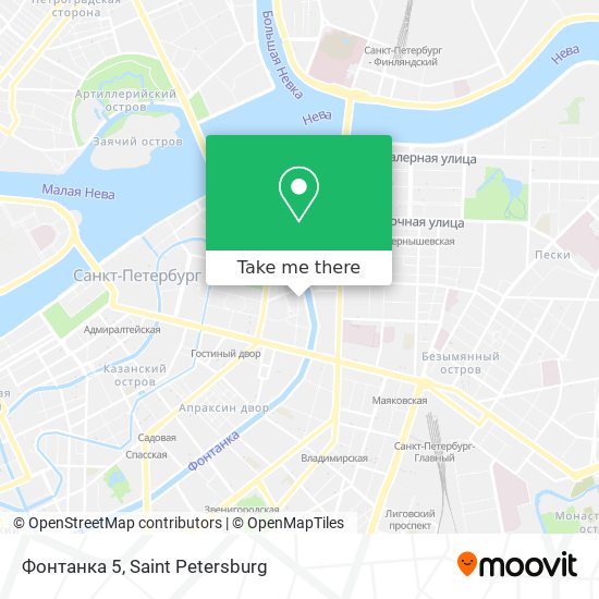 Фонтанка 5 map