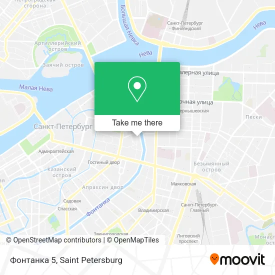 Фонтанка 5 map