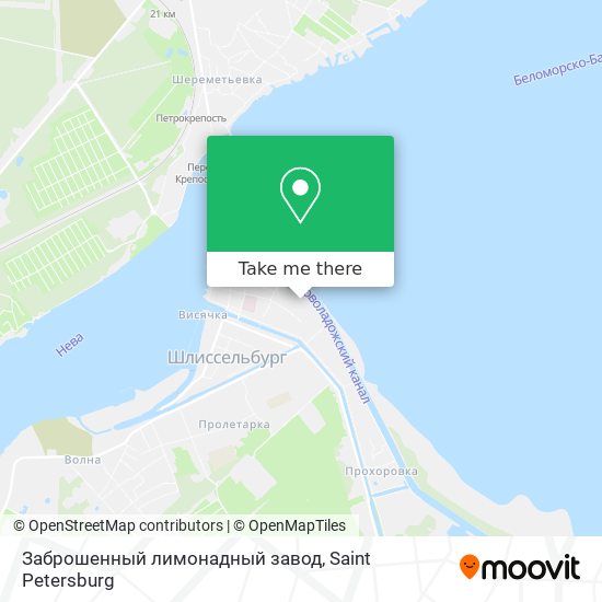 Заброшенный лимонадный завод map