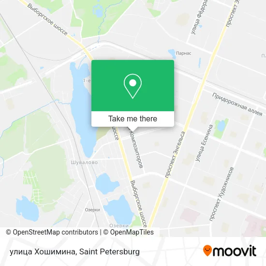 улица Хошимина map