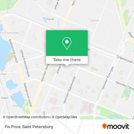 Fix Price map