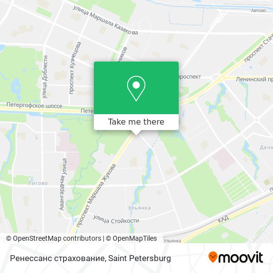 Ренессанс страхование map