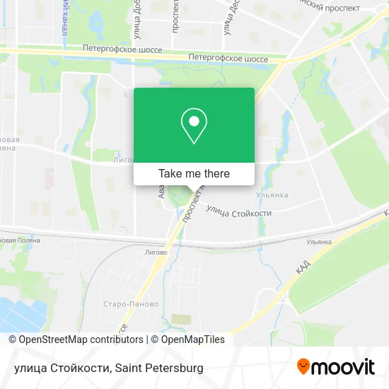 улица Стойкости map