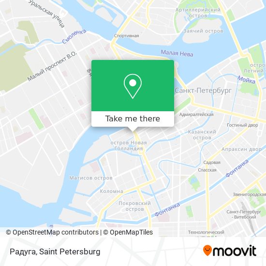 Радуга map