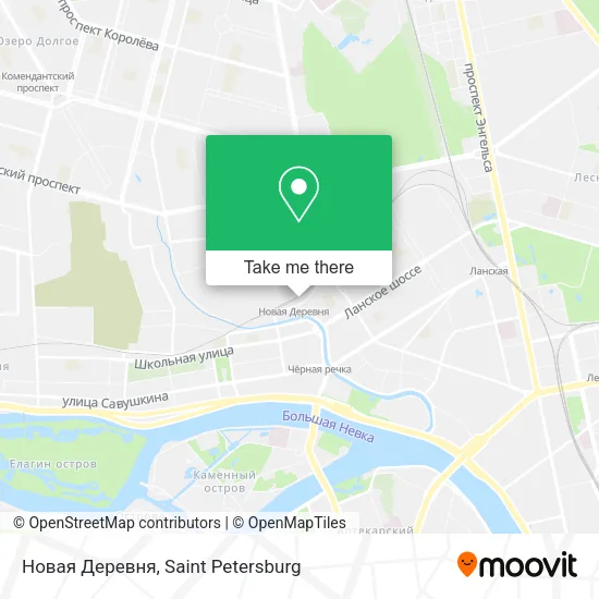 Новая Деревня map