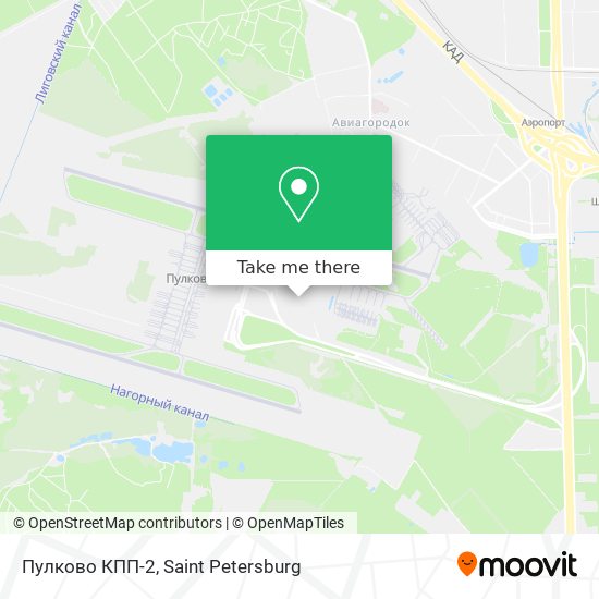 Пулково КПП-2 map