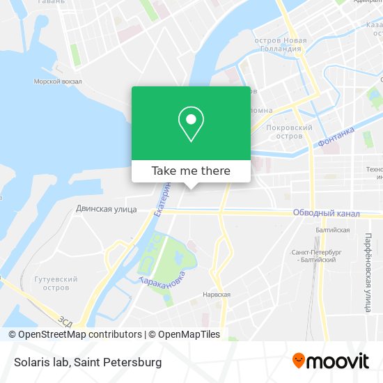 Solaris lab map