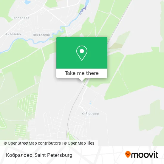 Кобралово map