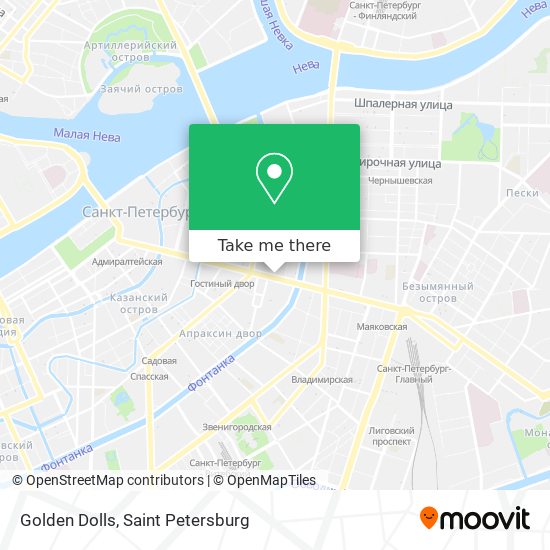Golden Dolls map
