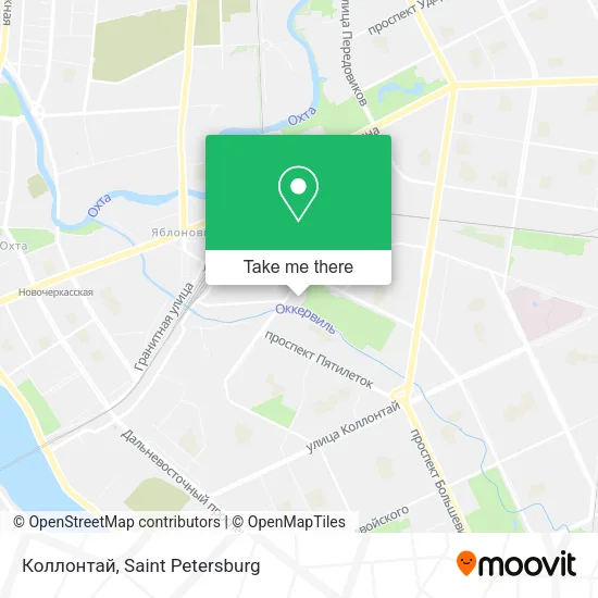 Коллонтай map