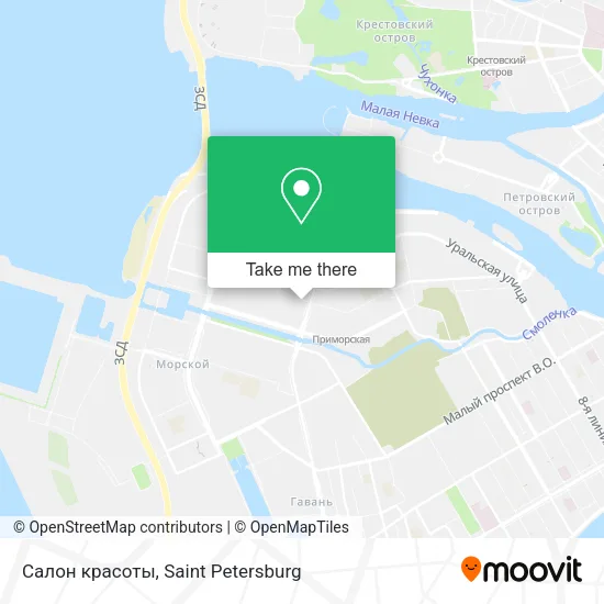 Салон красоты map