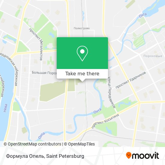 Формула Опель map