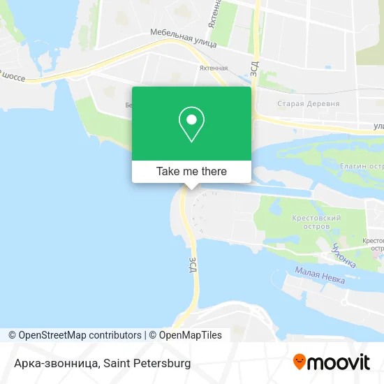 Арка-звонница map