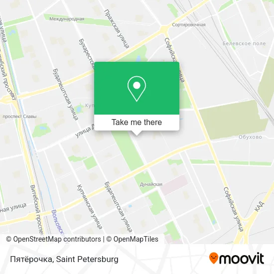 Пятёрочка map