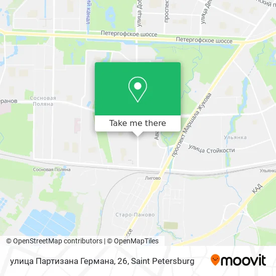 улица Партизана Германа, 26 map