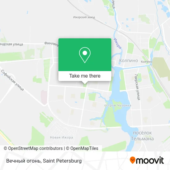 Вечный огонь map