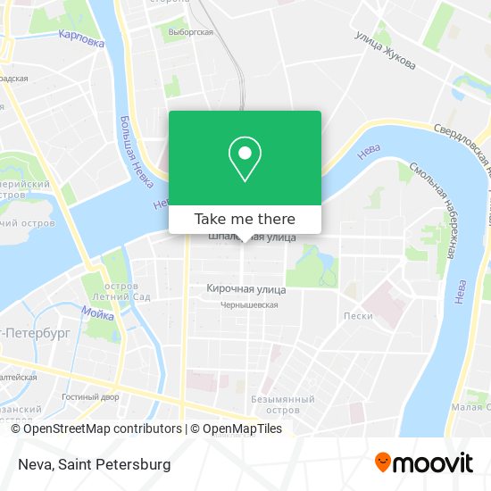Neva map