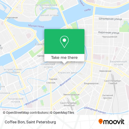 Coffee Bon map