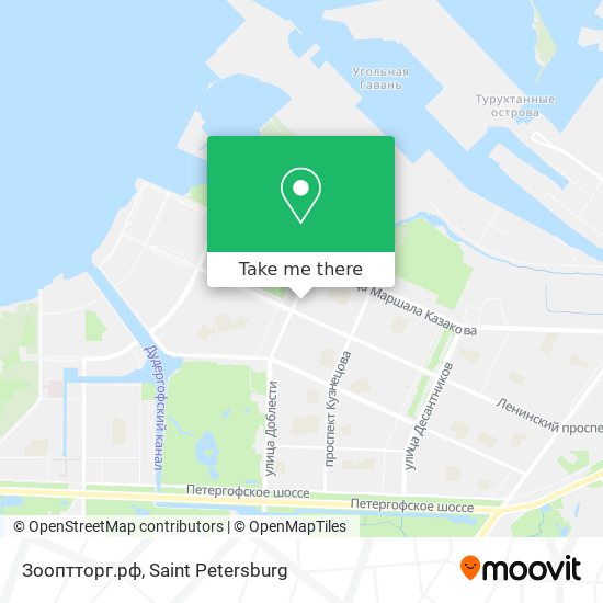 Зооптторг.рф map