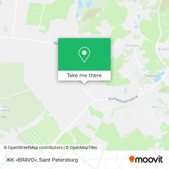 ЖК «BRAVO» map