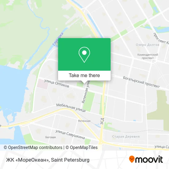 ЖК «МореОкеан» map