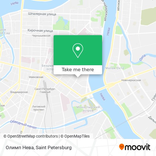 Олимп Нева map