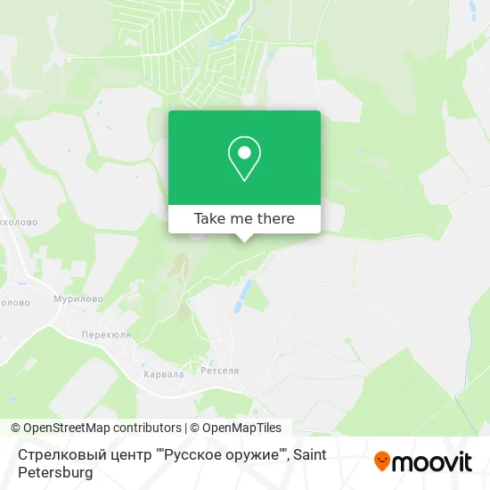 Стрелковый центр ""Русское оружие"" map