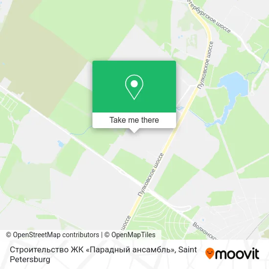Строительство ЖК «Парадный ансамбль» map