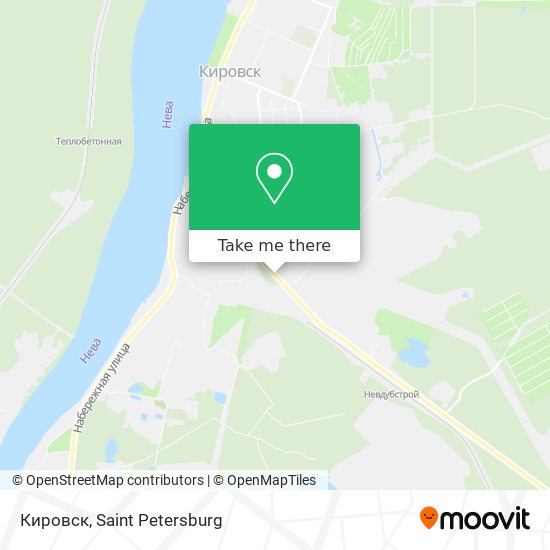 Кировск map