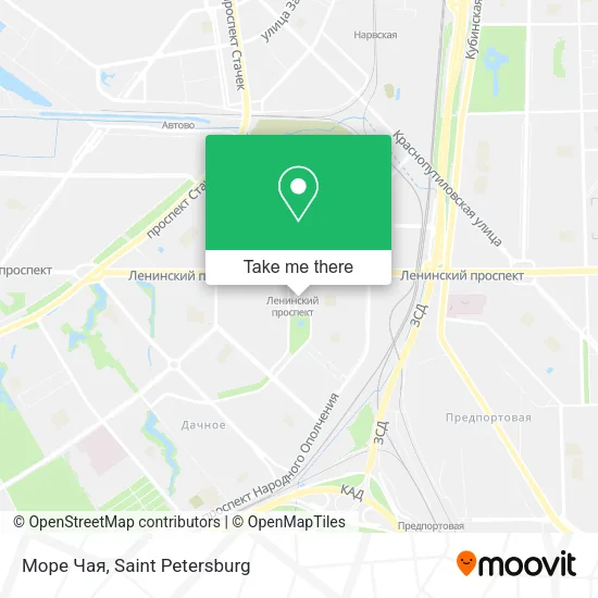 Море Чая map