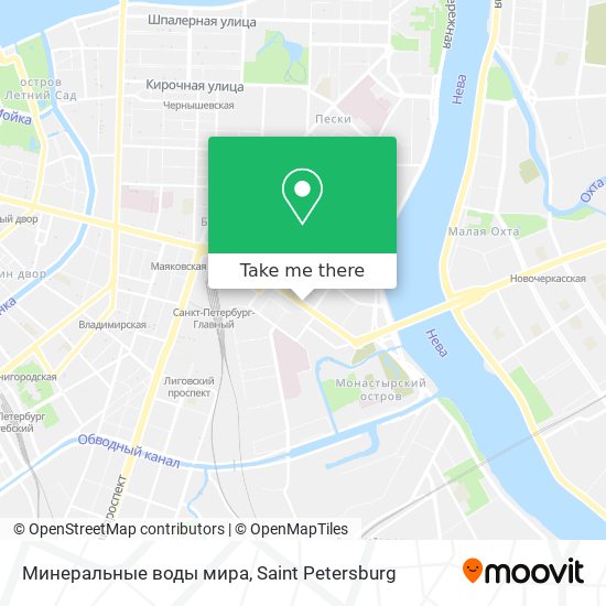 Минеральные воды мира map