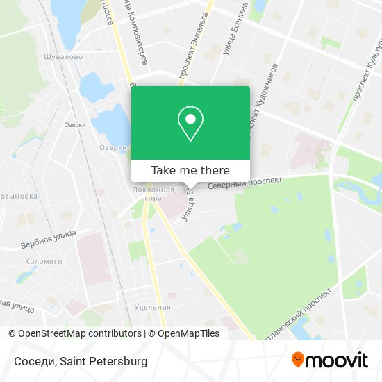Соседи map