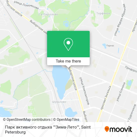 Парк активного отдыха ""Зима-Лето"" map