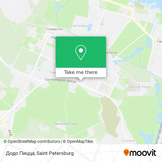 Додо Пицца map