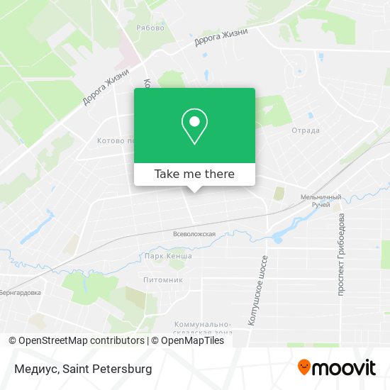 Медиус map