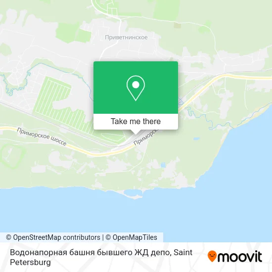 Водонапорная башня бывшего ЖД депо map