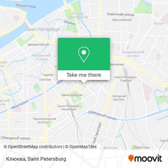 Клюква map