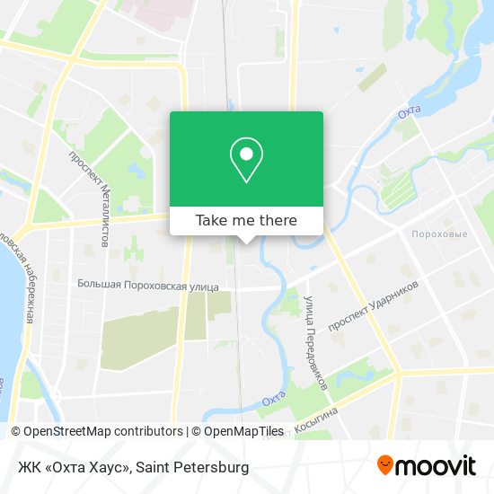 ЖК «Охта Хаус» map