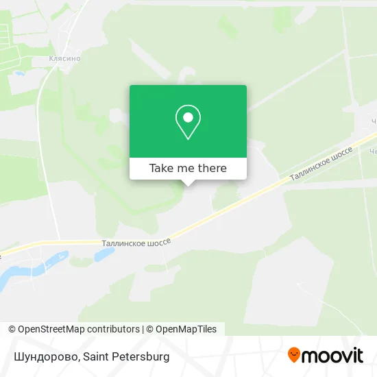 Шундорово map