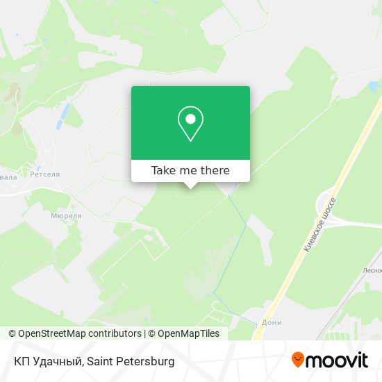 КП Удачный map