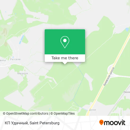 КП Удачный map