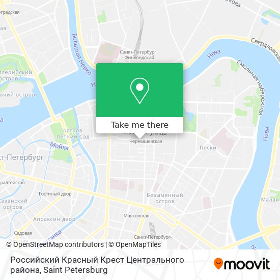 Российский Красный Крест Центрального района map