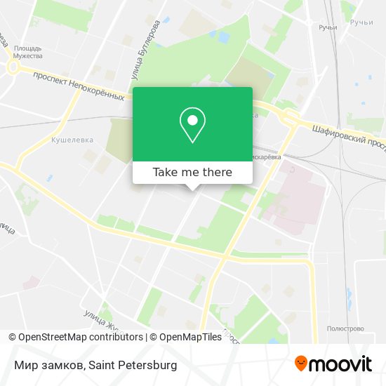 Мир замков map
